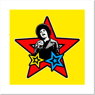 Angela Davis - Superstar Star Posters and Art